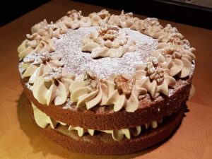 Coffee and Walnut Sandwich Cake - Buy Online