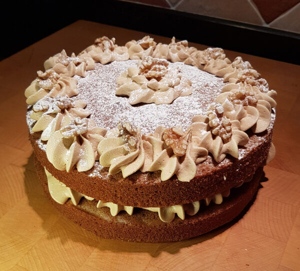 Coffee and Walnut Sandwich Cake - Buy Online