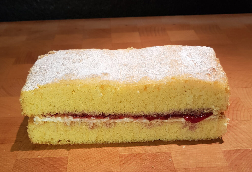 Jam and Buttercream Slab Cake - Buy Online Now