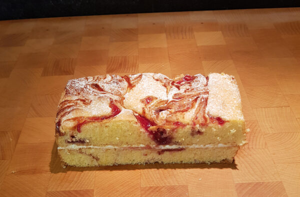 Raspberry Ripple Slab Cake Buy Online